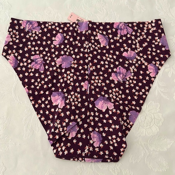 Victoria’s Secret Floral Raw cut High Leg Cheeky NWT 💜 - Picture 2 of 6